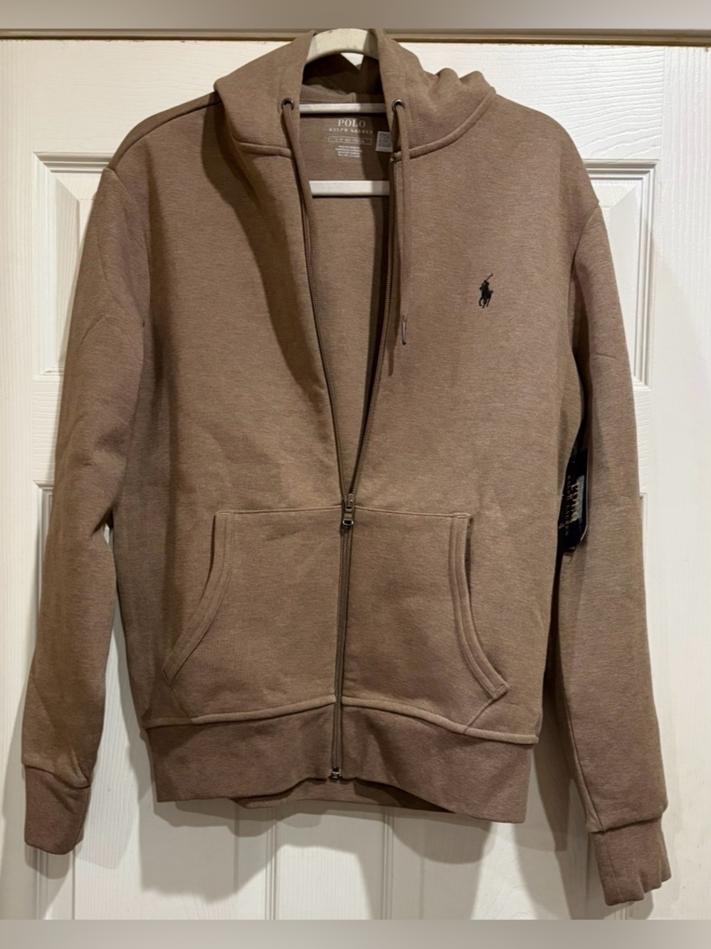 Polo by Ralph Lauren Brown Full-Zip Hoodie